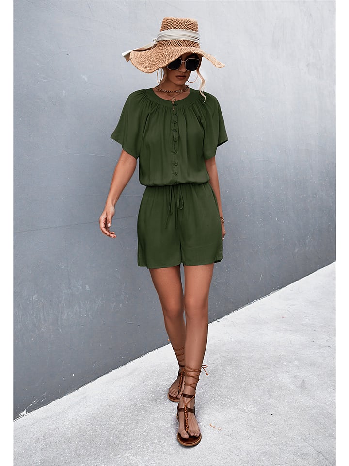 Sweet Summer Kombinezon w kolorze ciemnozielonym rozmiar: M