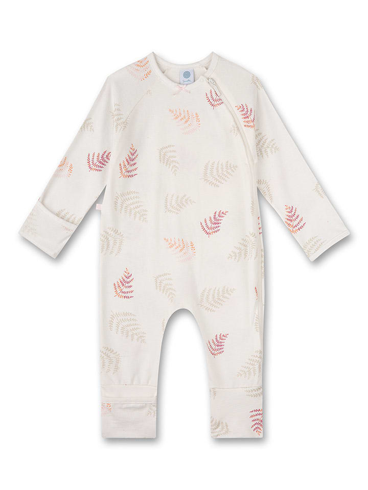 Sanetta Rampers w kolorze kremowym rozmiar: 80