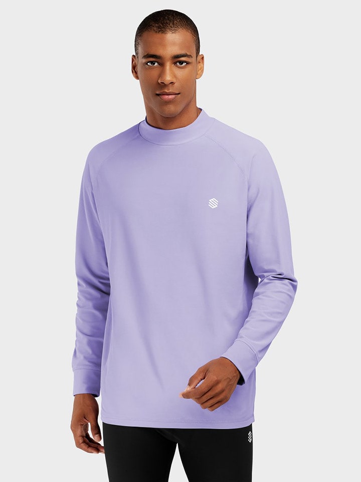 Siroko Podkoszulek funkcyjny "Slush" w kolorze lawendowym rozmiar: M