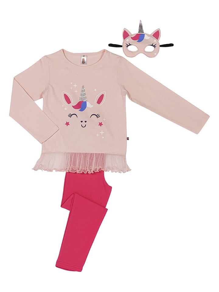 mon P´tit Dodo Piżama w kolorze różowym rozmiar: 110