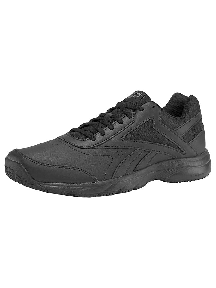 Reebok Skórzane sneakersy "Work N Cushion 4.0" w kolorze czarnym rozmiar: 37,5