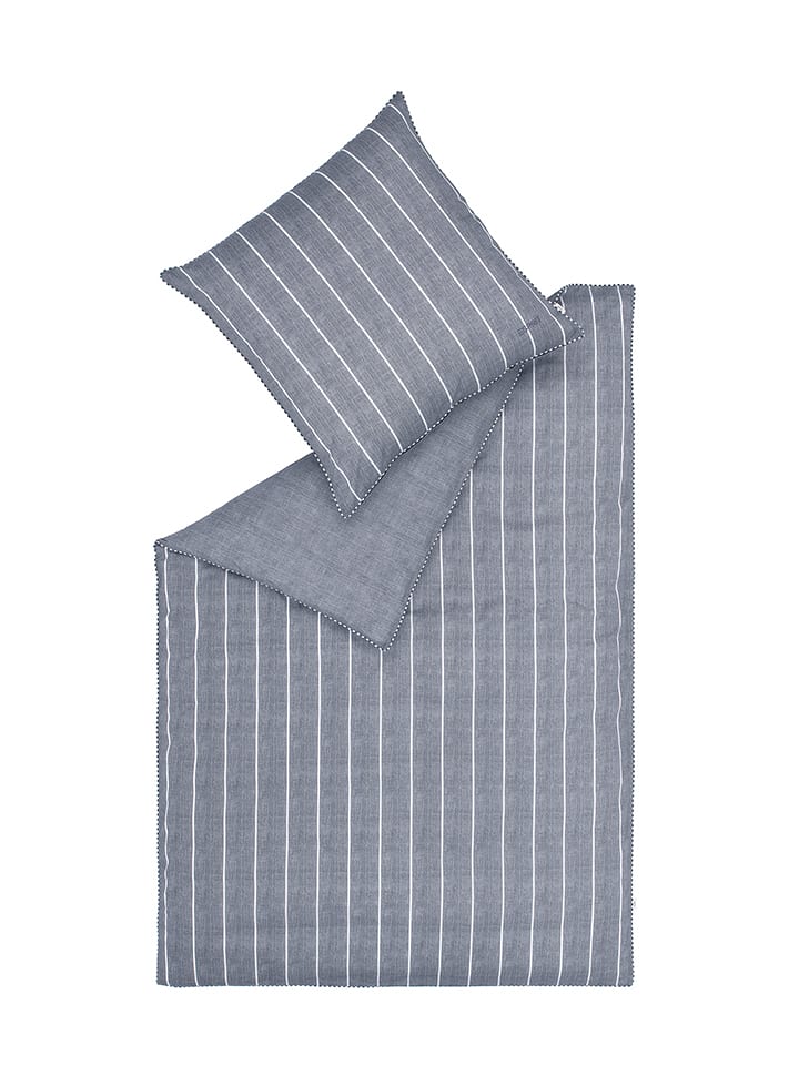 ESPRIT Komplet pościeli renforcé "Harp" w kolorze antracytowym rozmiar: 140x200 cm