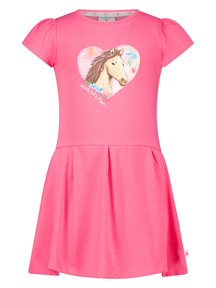 Salt and Pepper Sukienka w kolorze różowym rozmiar: 116/122