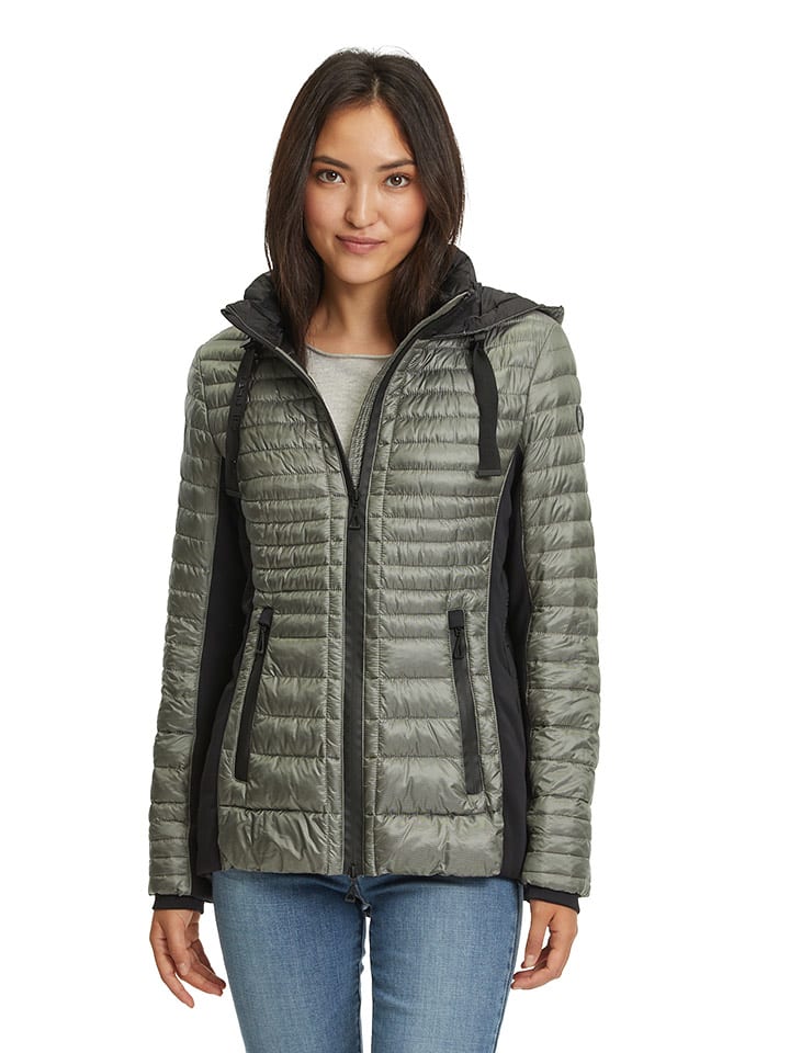 Gil Bret Kurtka pikowana w kolorze zielono-czarnym rozmiar: 42