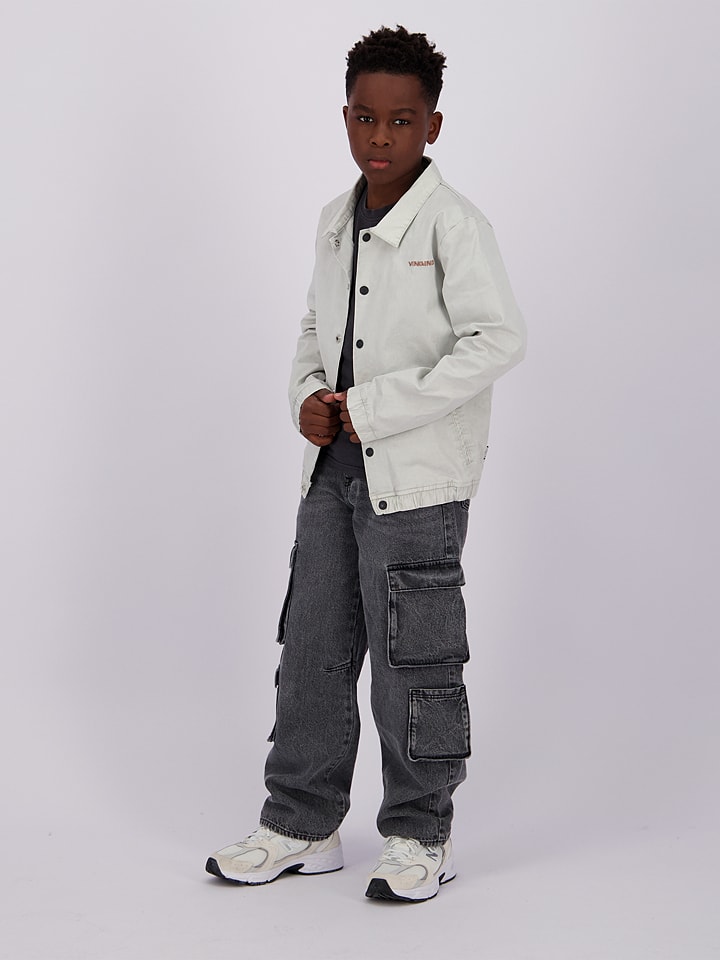 Vingino Bojówki dżinsowe w kolorze czarnym rozmiar: 164