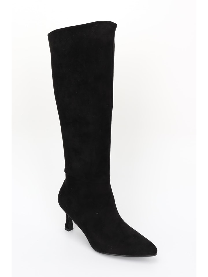 Kozaki w kolorze czarnym