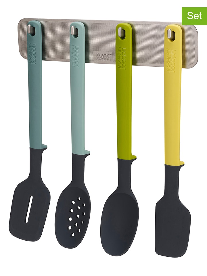JosephJoseph 5-częściowy zestaw pomocy kuchennych "DoorStore" - 27 x 32 cm rozmiar: onesize