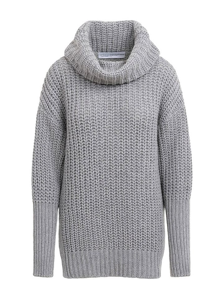 Sweter "Take Your Time" w kolorze szarym