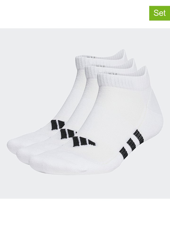 adidas Skarpety funkcyjne (3 pary) w kolorze białym rozmiar: L