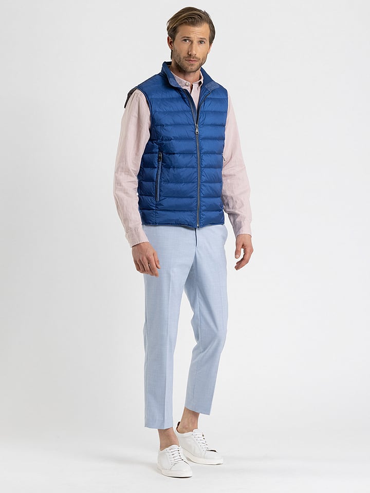 SCHNEIDERS Kamizelka puchowa "Nils" w kolorze niebieskim rozmiar: 58