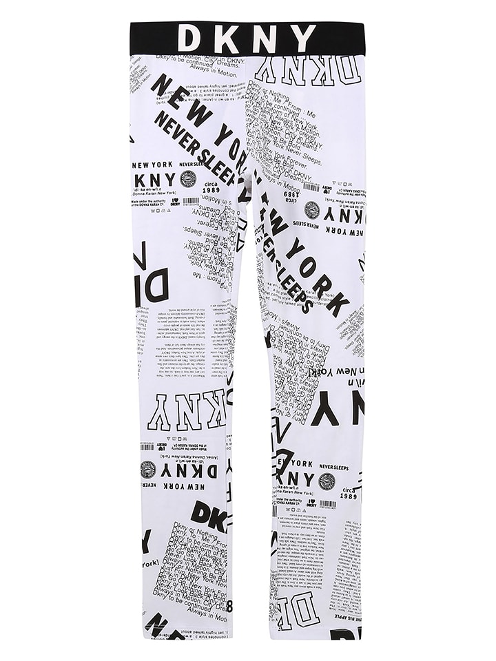 Legginsy w kolorze białym