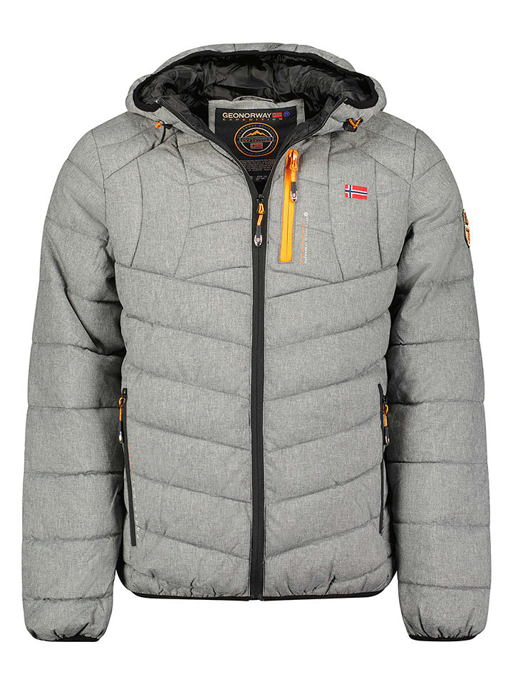 Kurtka pikowana "Bolchevic" w kolorze szarym