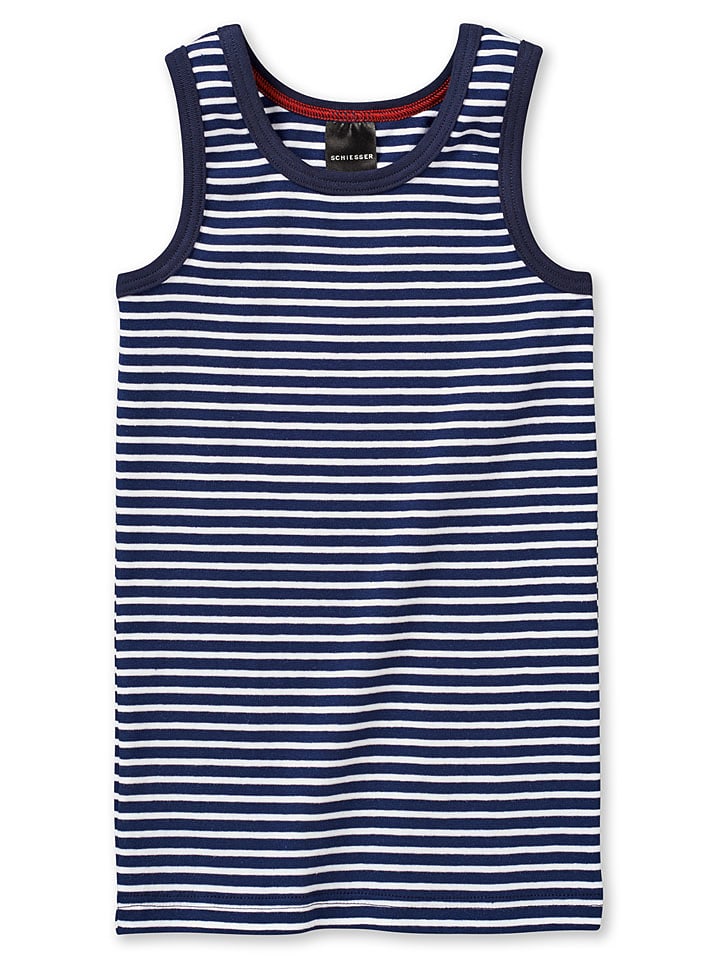 Schiesser Top w kolorze granatowym rozmiar: 92