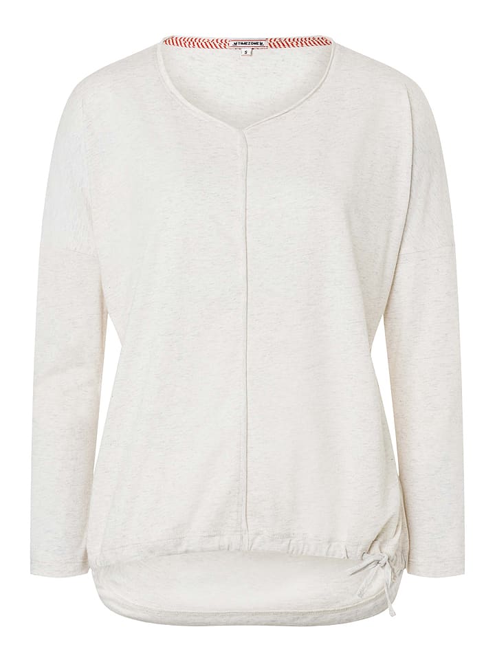 Timezone Koszulka w kolorze kremowym rozmiar: XL