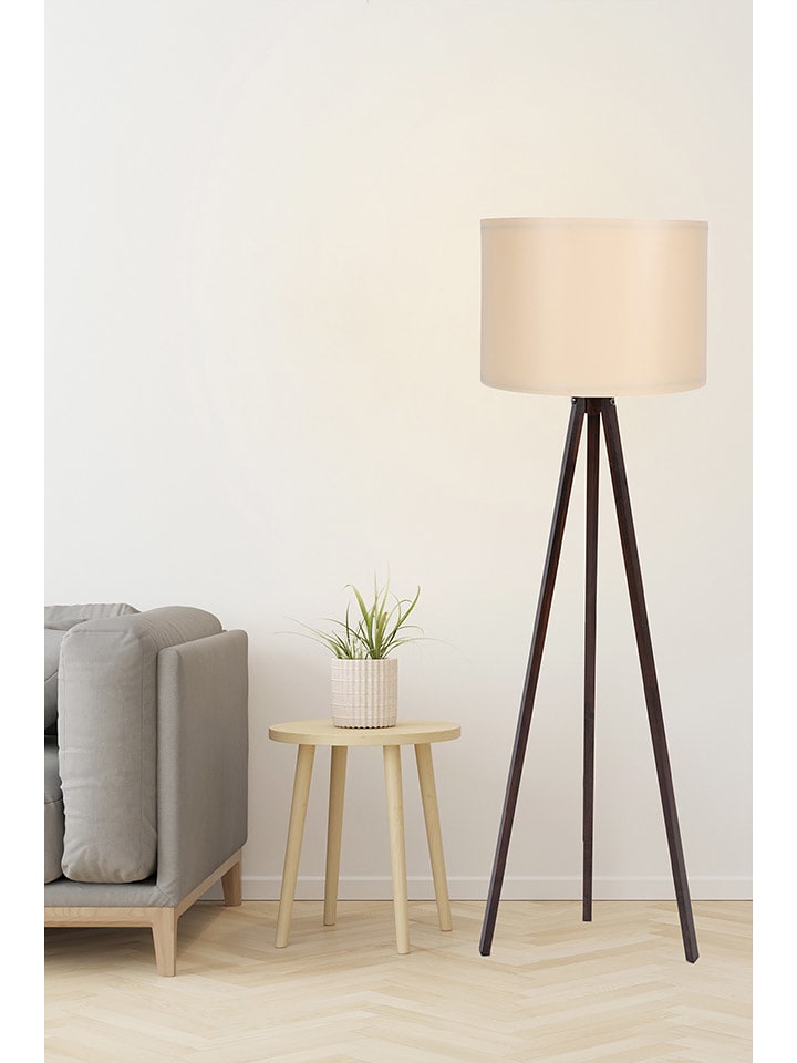 Opviq Lampa stojąca w kolorze beżowo-czarnym - wys. 145 x Ø 38 cm rozmiar: onesize