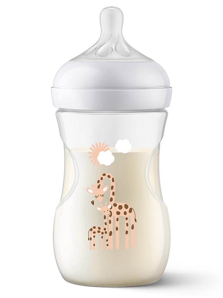 Philips Avent Butelka "Natural Response Giraffes" dla niemowląt - 260 ml rozmiar: onesize
