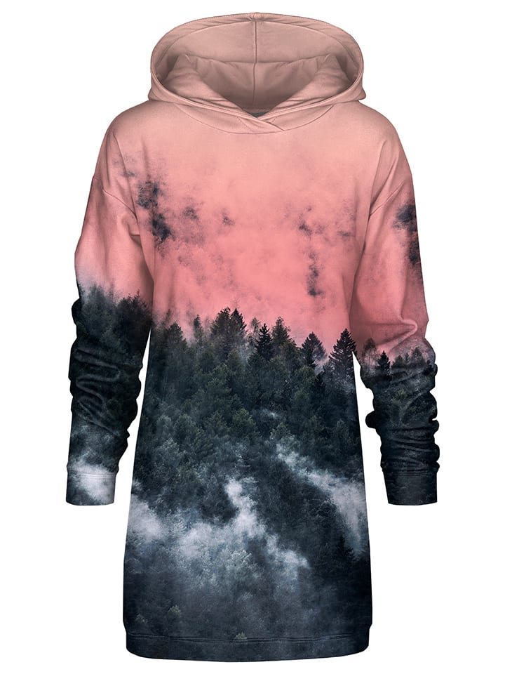 Mr GUGU & MISS GO Sukienka dresowa ze wzorem rozmiar: XL