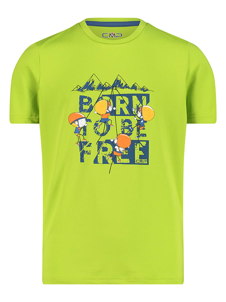 CMP Koszulka w kolorze zielonym rozmiar: 152