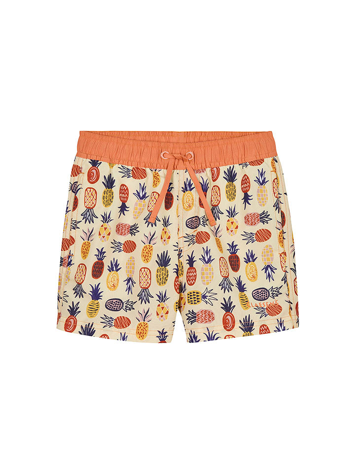 Claesens Kąpielówki w kolorze pomarańczowym ze wzorem rozmiar: 140