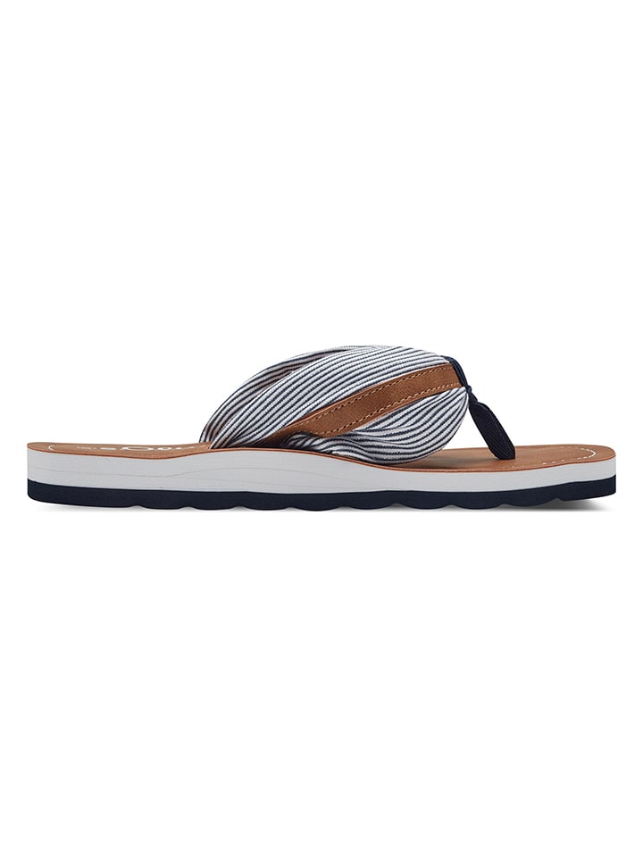 s.Oliver Japonki w kolorze granatowym rozmiar: 39