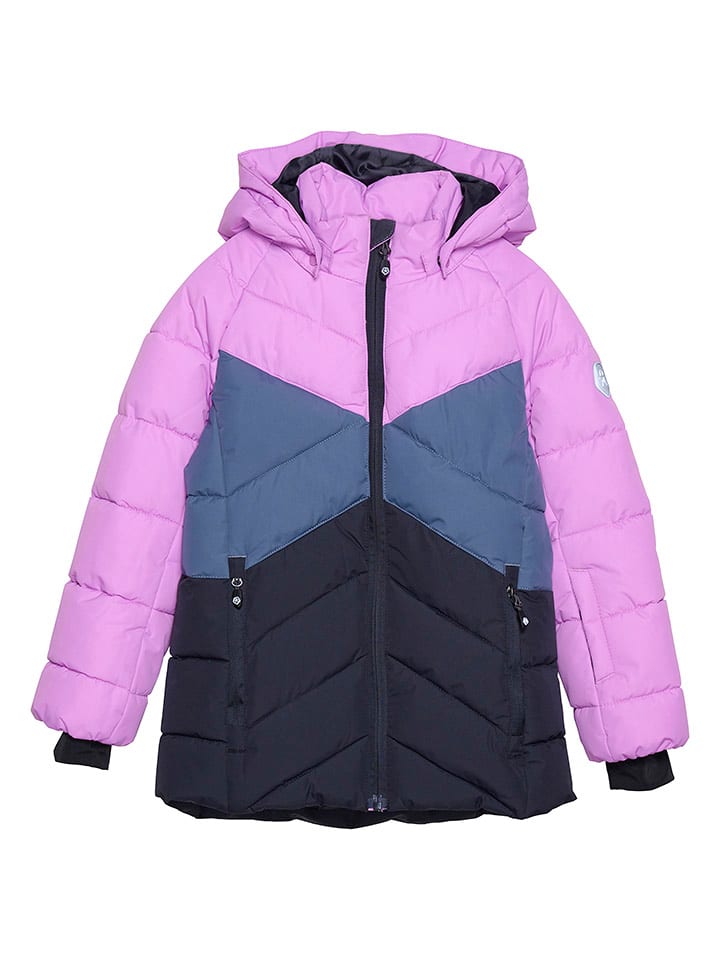 Color Kids Kurtka narciarska w kolorze lawendowo-granatowym rozmiar: 104