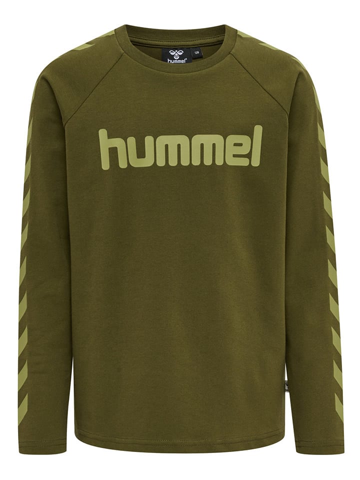 Hummel Koszulka w kolorze khaki rozmiar: 116