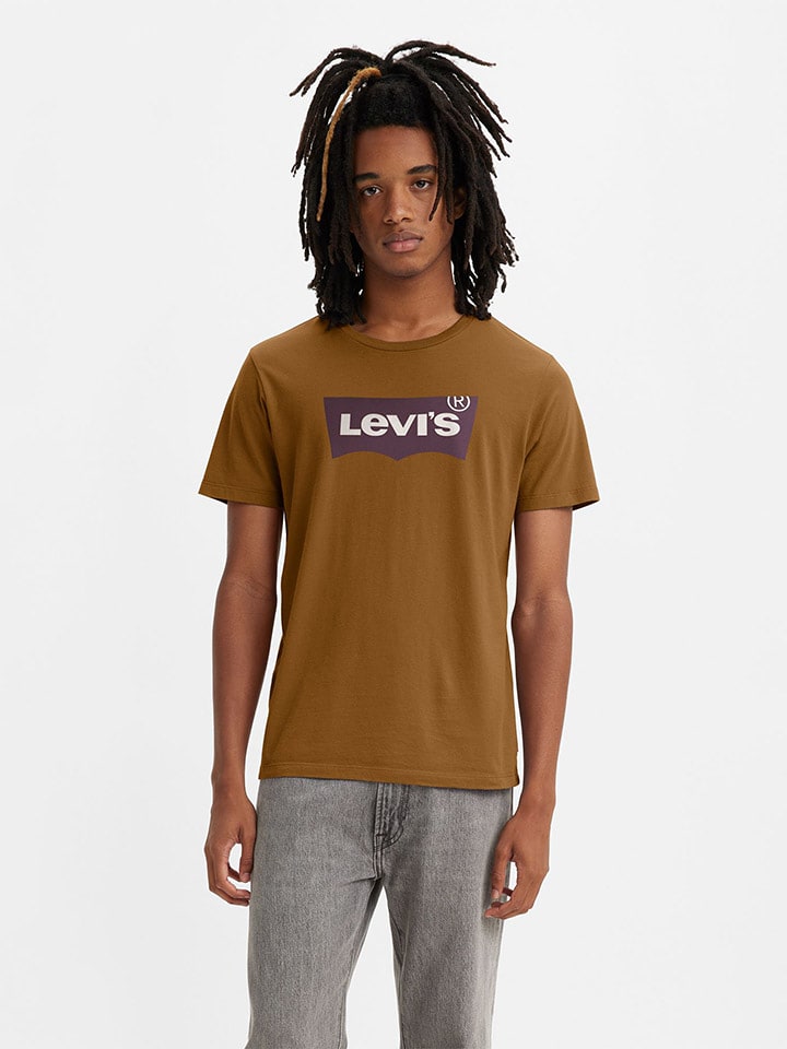 Levi´s Koszulka w kolorze brązowym rozmiar: M