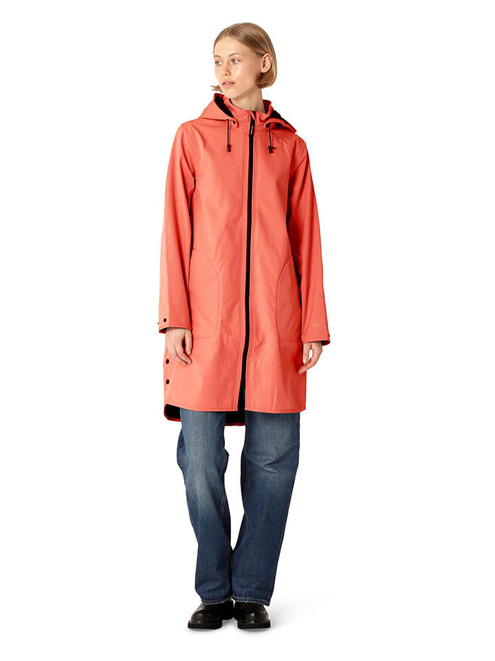 Ilse Jacobsen Płaszcz przeciwdeszczowy w kolorze różowym rozmiar: 38