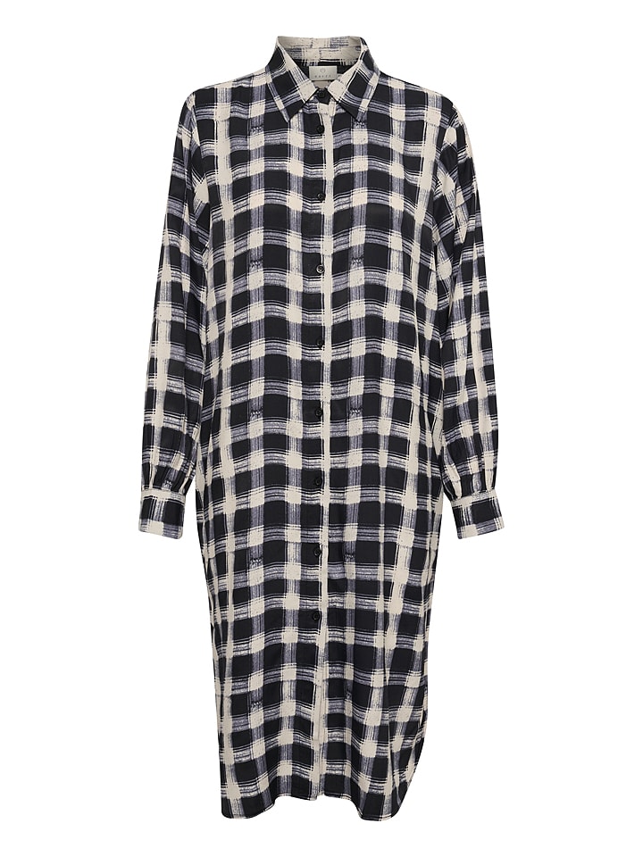 Kaffe Sukienka w kolorze biało-czarnym rozmiar: 38