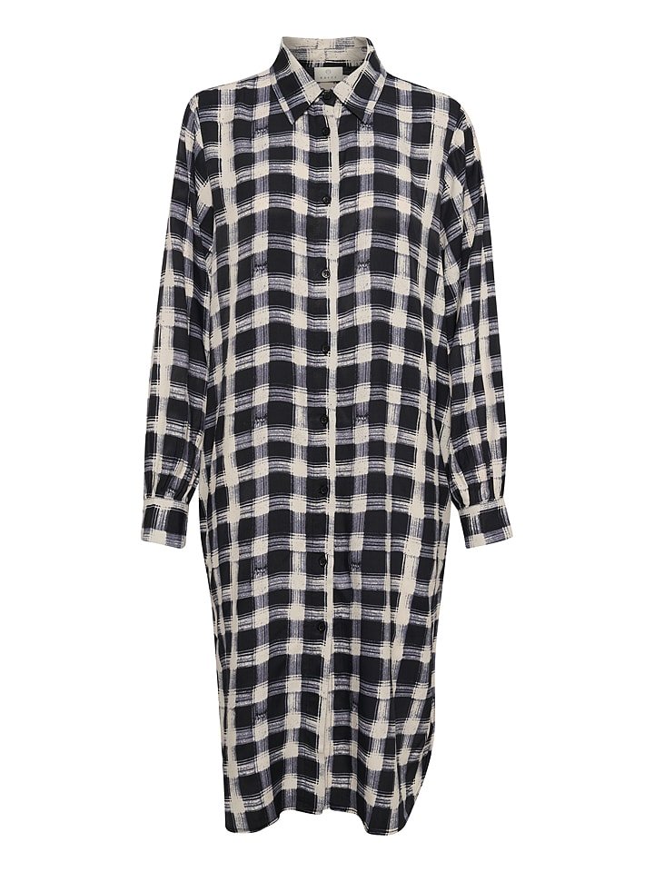 Kaffe Sukienka w kolorze biało-czarnym rozmiar: 38