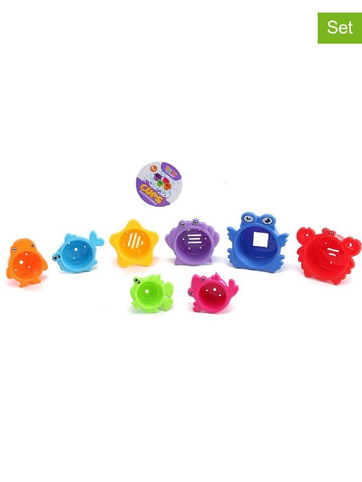 Magni 8-częściowy zestaw zabawek do kąpieli - 12 m+ rozmiar: onesize