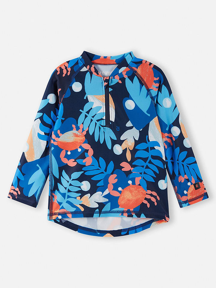 Reima Koszulka kąpielowa "Tuvalu" w kolorze niebieskim rozmiar: 86