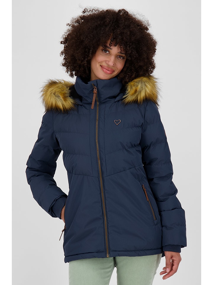 alife and kickin Kurtka zimowa "IngridAK" w kolorze granatowym rozmiar: XXL