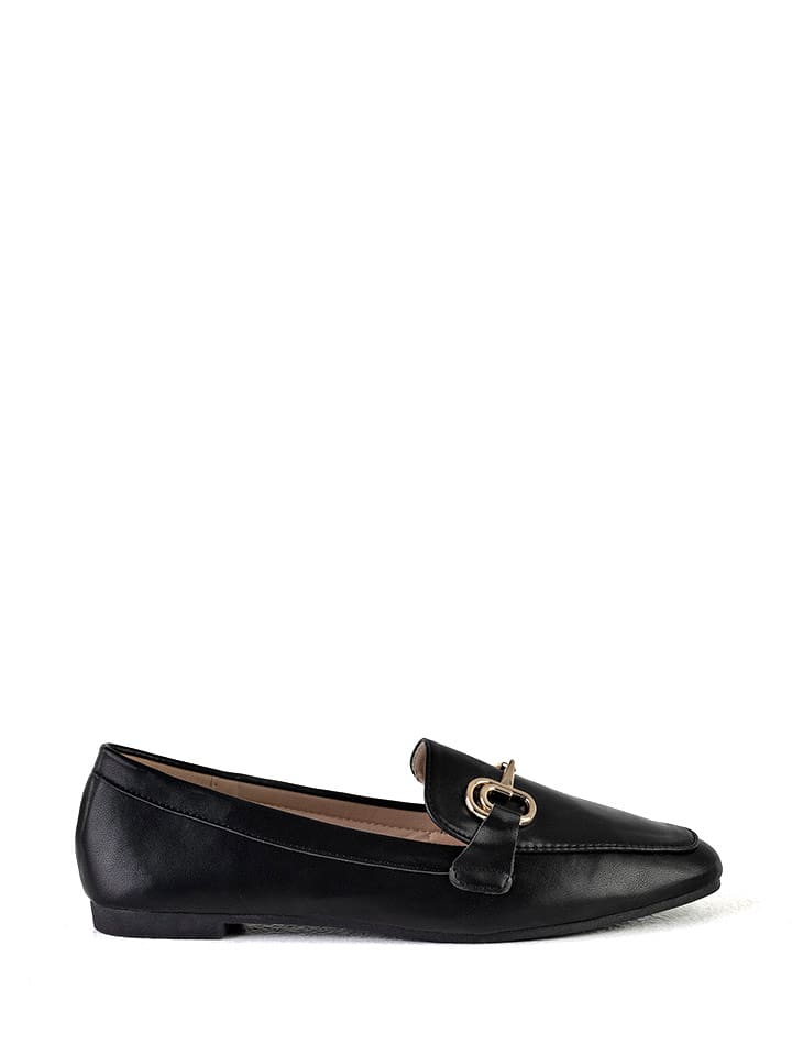 Mokasyny w kolorze czarnym