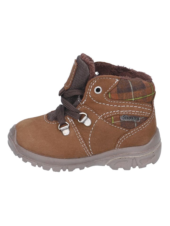 PEPINO Skórzane botki "Desse" w kolorze brązowym rozmiar: 27