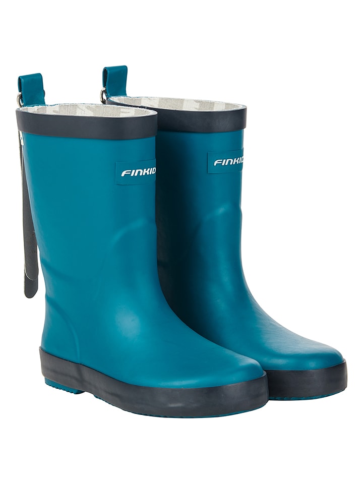 finkid Kalosze "Kumi" w kolorze niebieskim rozmiar: 24