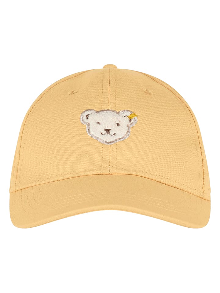 Steiff Czapka w kolorze żółtym rozmiar: 53 cm