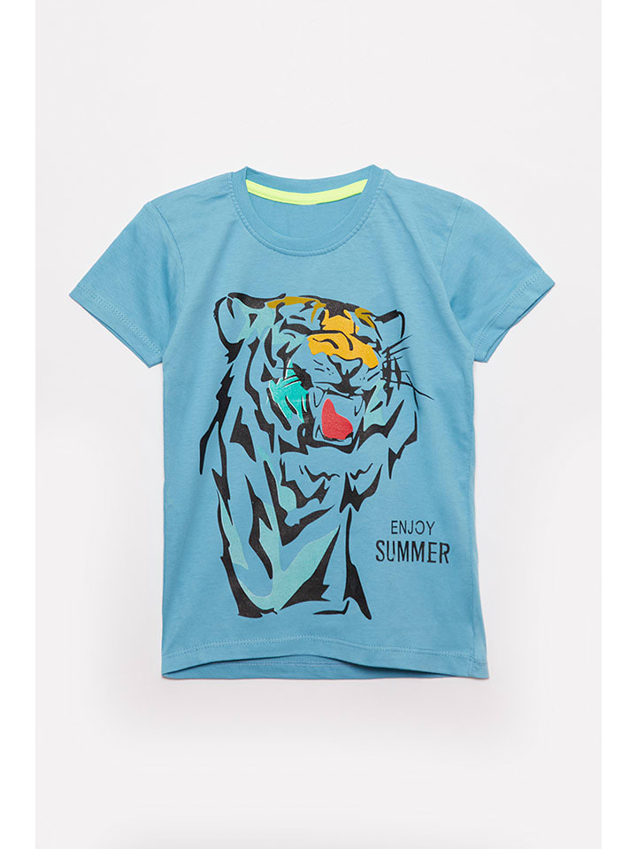 Jack & Roy Koszulka w kolorze błękitnym rozmiar: 140/146