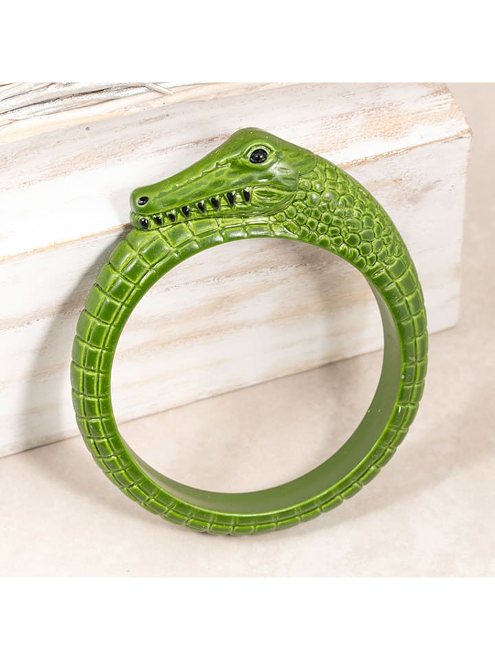 MENTHE À L'O Bransoletka w kolorze zielonym rozmiar: onesize