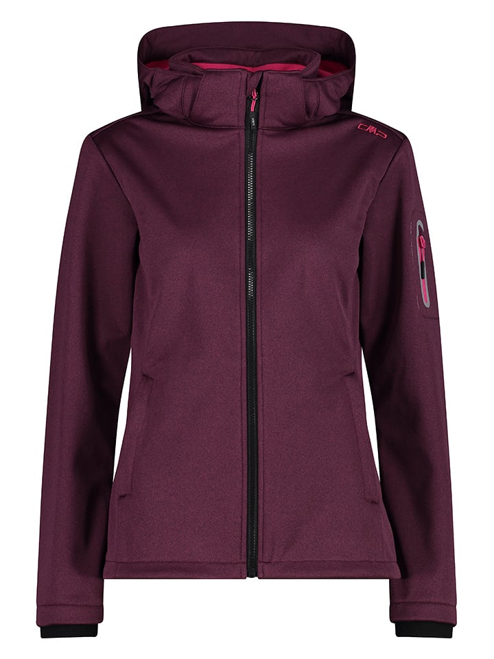 CMP Kurtka softshellowa w kolorze bordowym rozmiar: 36