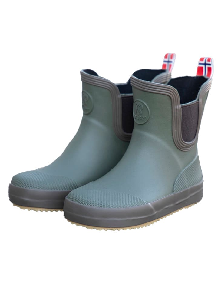 bruse Kalosze "Trysnes" w kolorze oliwkowym rozmiar: 34