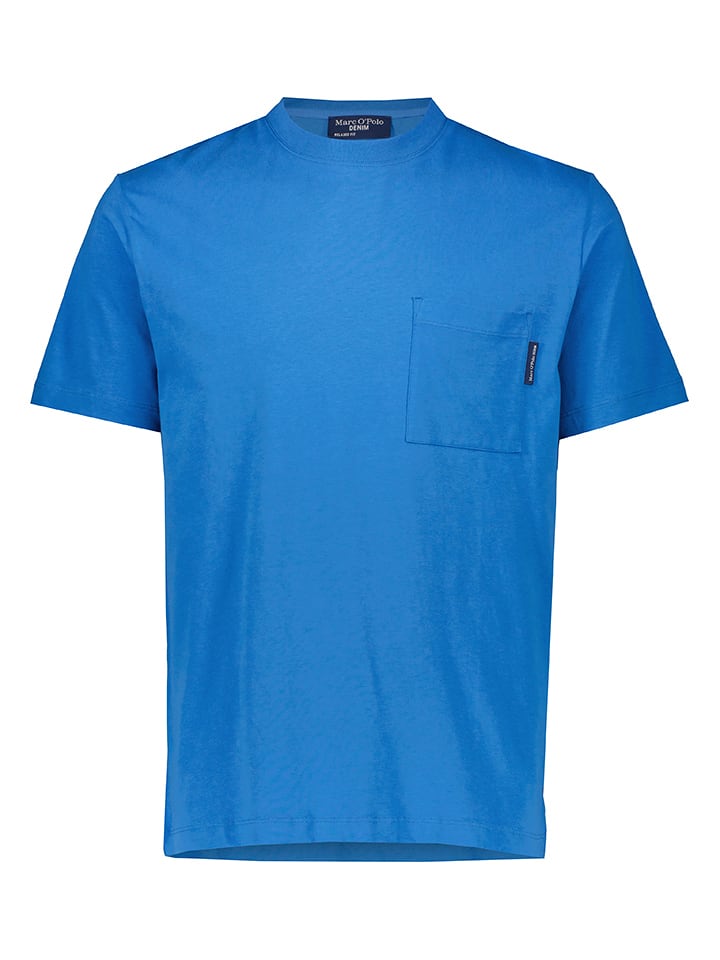Marc O'Polo Koszulka w kolorze niebieskim rozmiar: XXL