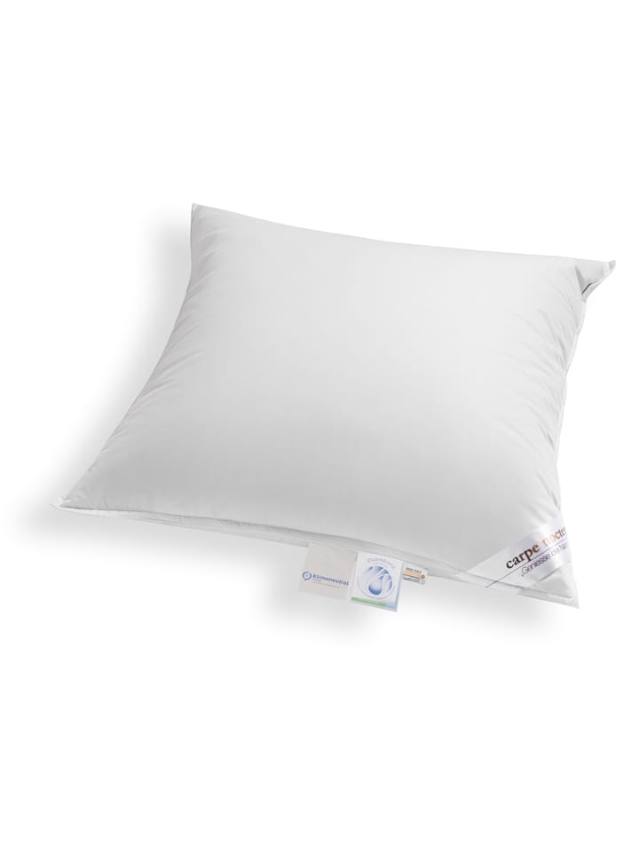 Schäfer Poduszka "Carpe noctem - Medium" w kolorze srebrnym rozmiar: 80x80 cm