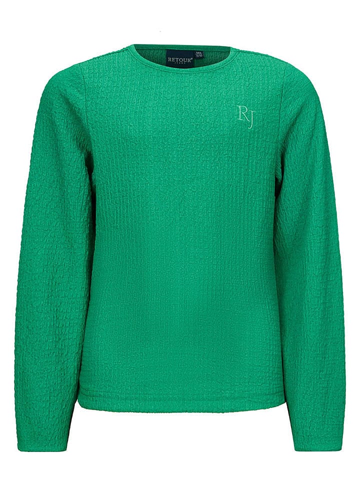 Retour Bluza "Mia" w kolorze zielonym rozmiar: 104