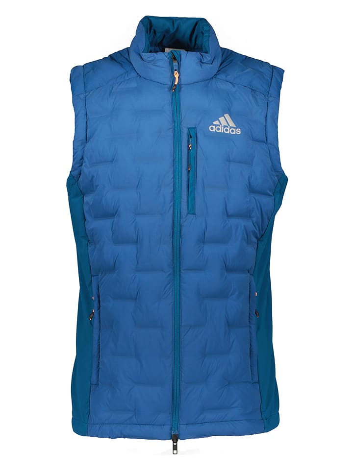 adidas Kamizelka w kolorze niebieskim do biegania rozmiar: L
