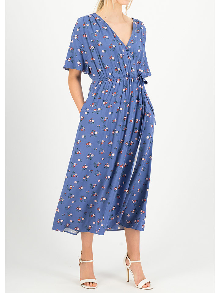 Blutsgeschwister Sukienka "The Coolest Cache" w kolorze niebiesko-biało-czerwonym rozmiar: XS