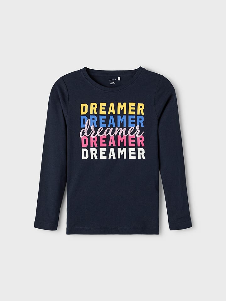 Koszulka "Onille" w kolorze granatowym