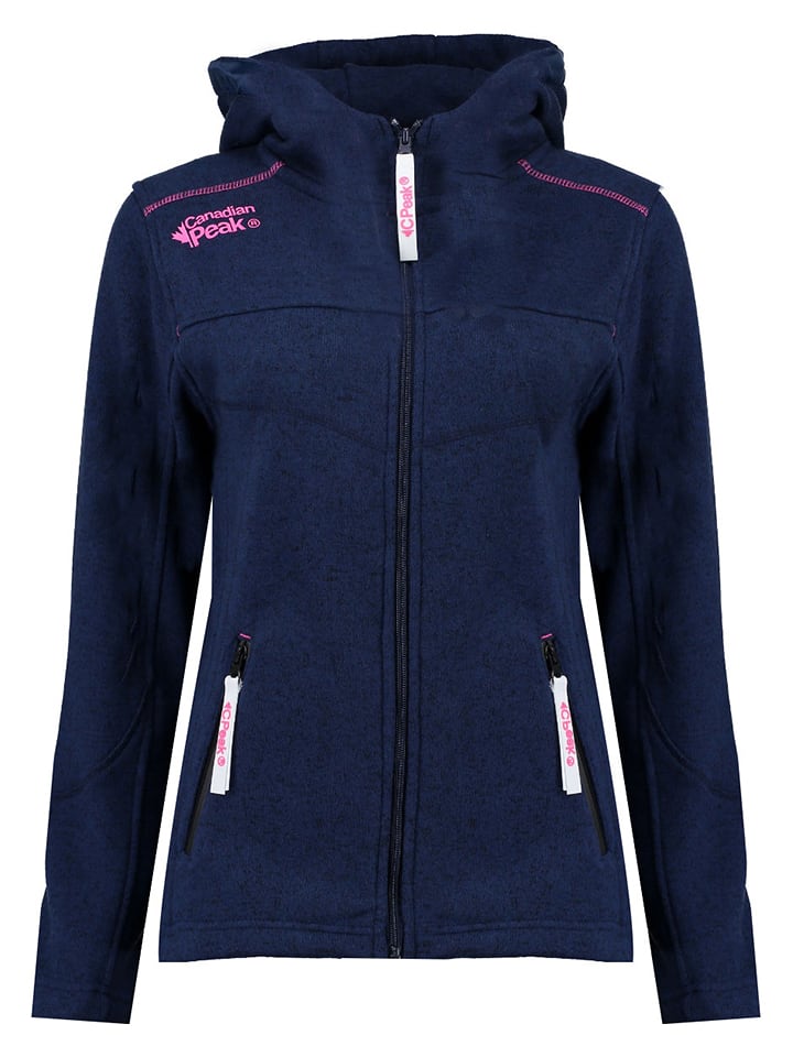 Kurtka polarowa "Terrufleak" w kolorze granatowym