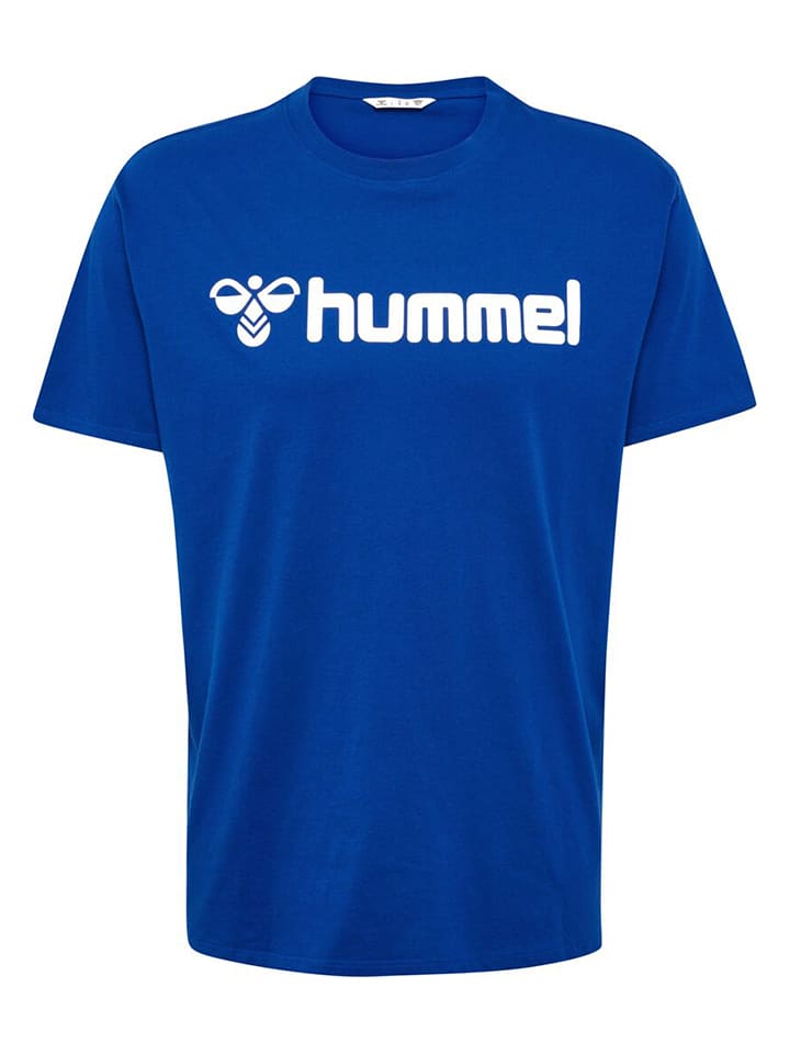 Hummel Koszulka "Go 2.0" w kolorze niebieskim rozmiar: XXL