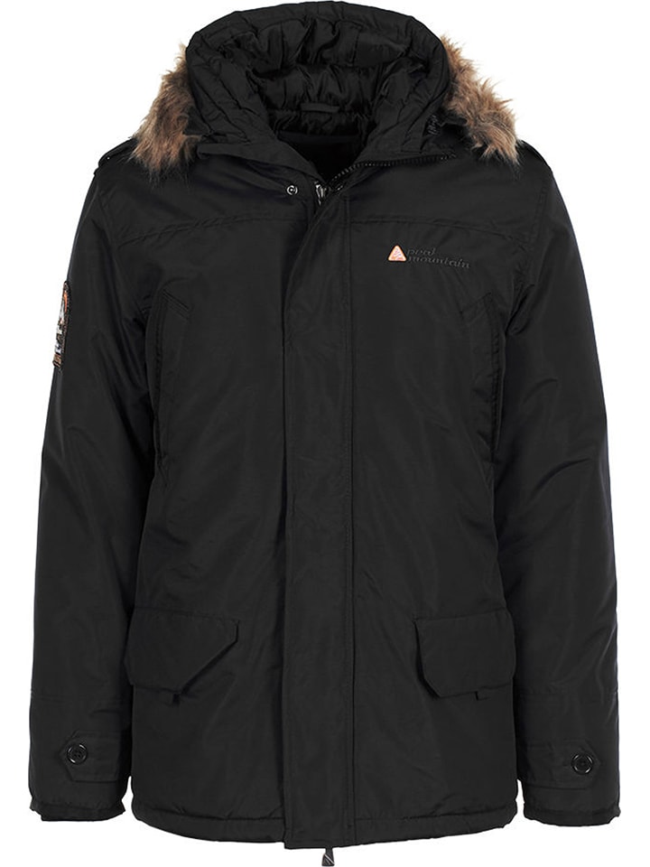Peak Mountain Parka w kolorze czarnym rozmiar: L